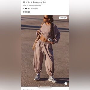 Free People Hot Shot Recovery Set - NWT